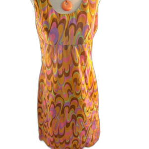 Vtg. Wibor Modelle 60's Shift Dress Size M